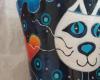 "Kot", ręcznie malowana porcelana