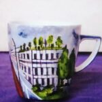 Kubek - Dla architekta, ręcznie malowana porcelana, poj.0,4l